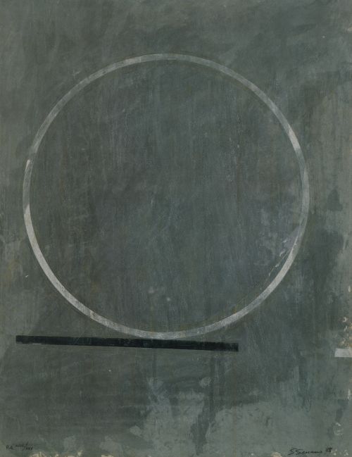 SANTIAGO SERRANO, "Las desfundamentaciones", 1988, Serigraf