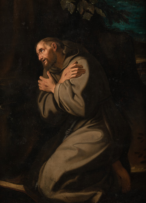 ESCUELA ITALIANA, ITALIAN SCHOOL (Ppios. 17th century) "Sai