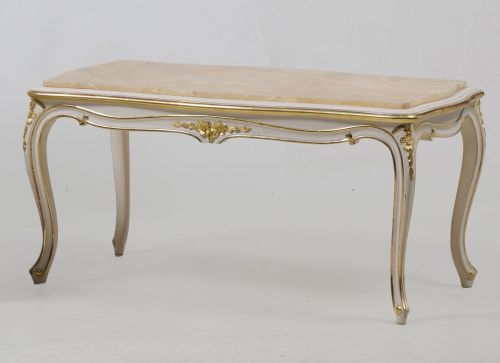 Mesa de centro de estilo Luis XV, Francia, S. XX