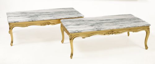 Rectangular Louis XV style coffee table, France, 20th centu