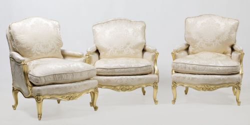 Louis XV style armchair, France, 20th century