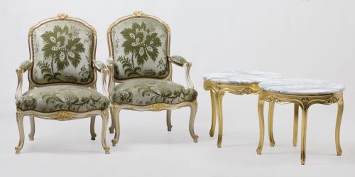 Louis XV style armchair, France, 20th century