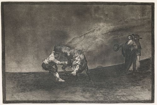 FRANCISCO DE GOYA Y LUCIENTES, "La Tauromaquia", 1983, Cuar