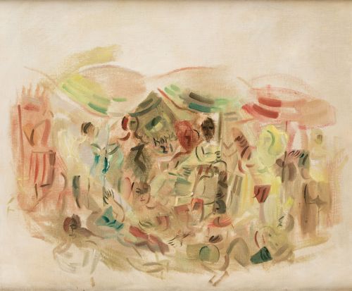 FRANCISCO BORES Madrid (1898) / Paris, France (1972) "On th