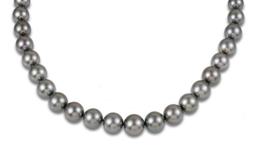 COLLAR DE PERLAS TAHITÍ Y CIERRE EN ORO AMARILLO