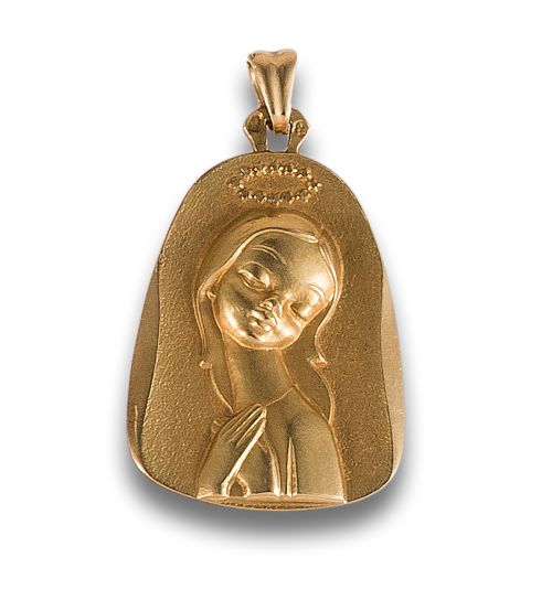 COLGANTE VIRGEN NIÑA EN ORO