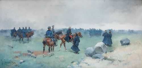JOSÉ CUSACHS Y CUSACHS, "La Avanzada. General con su Estado