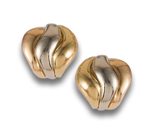 PENDIENTES, AÑOS 80, DE ORO