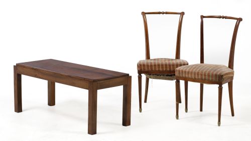  Pareja de sillas, España, med. S. XX