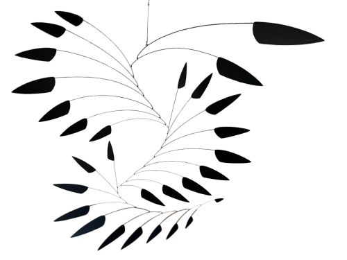 MANUEL MARIN, "Sin título", Movil, metal pintado