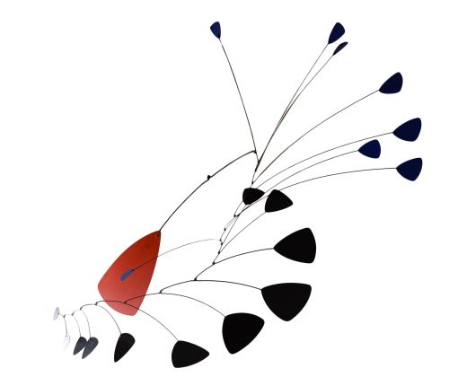 MANUEL MARIN, "Sin título", Movil, metal pintado