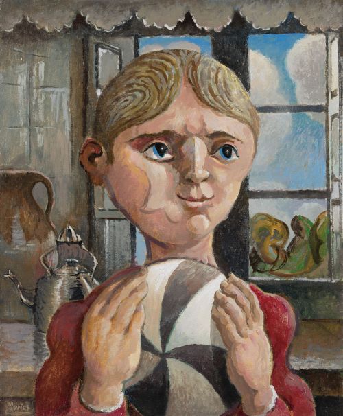 ISIDRO LÓPEZ MURIAS, "Dispuesto para salir", Óleo sobre lie