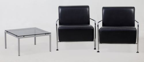 Steel side table, Spain, 20th century