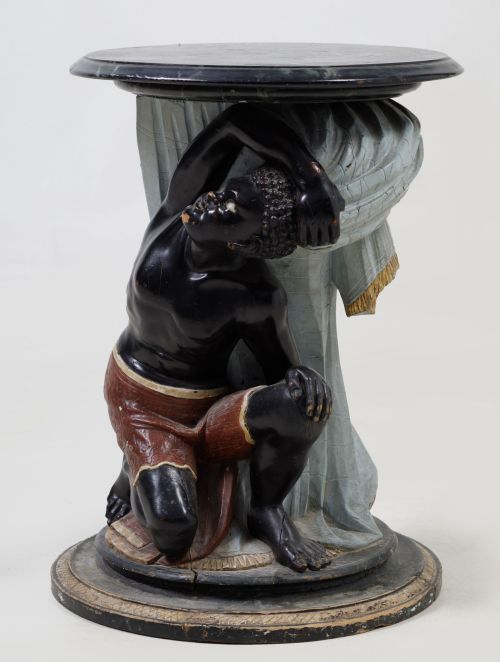 Side table following Venetian models from the 18th century