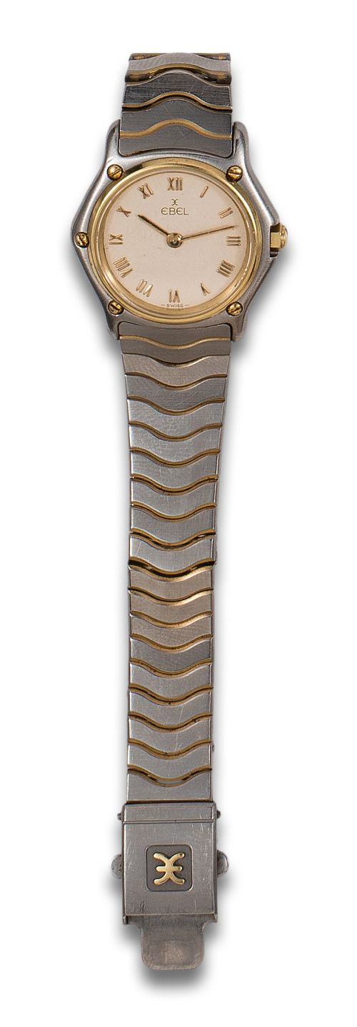 RELOJ DE PULSERA DE DAMA EBEL EN ACERO Y ORO