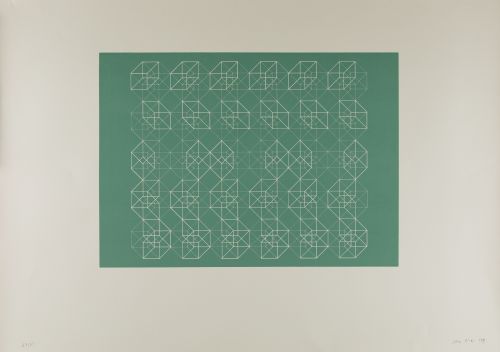 ELENA ASINS RODRÍGUEZ, "Sin título", 1991, Serigrafía sobre