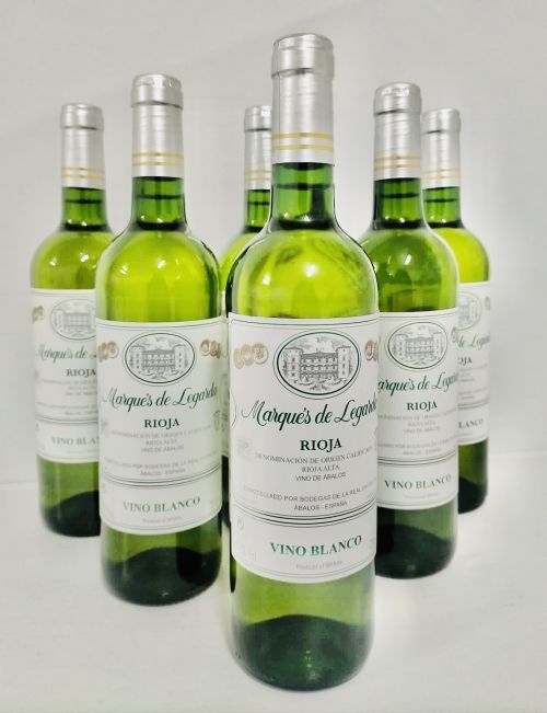 Box of 6 bottles of 0.75 liters of Marques de Legarda Blanc