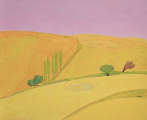 MANUEL  MARTOS, MANUEL MARTOS Jaen (1950) "Yellow fields"