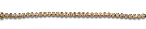 RIVIERE DIAMOND BRACELET, IN YELLOW GOLD