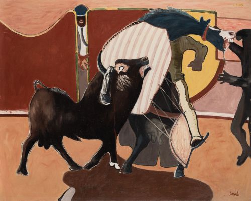 JUAN BARJOLA, JUAN BARJOLA Torre Miguel Sesmero (1919) / Ma