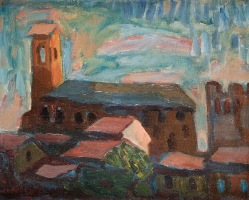 HERNANDO VIÑES Paris, France (1904) / (1993) “French Villag