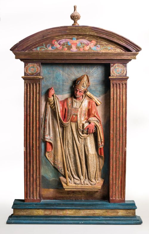 ESCUELA ESPAÑOLA, SPANISH SCHOOL (17TH CENTURY) "St. Gregor