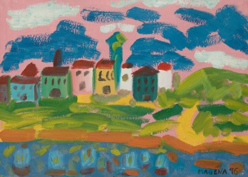 MAGENA, MAGENA (20th century) "Urban landscape", 1996
