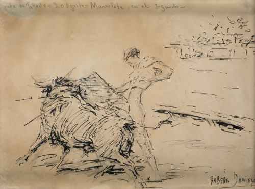 ROBERTO DOMINGO Y FALLOLA, "Corrida de Toledo - 20 de agost