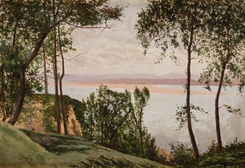 ANDRES SETUAIN DE LA TORRE, "Paisaje costero" / "Paisaje co