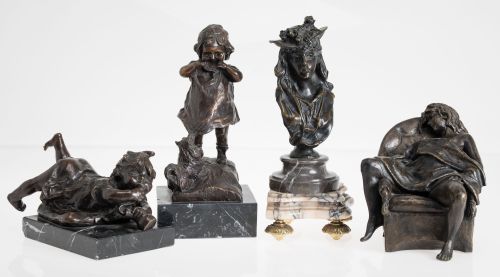 Dos grupos en bronce