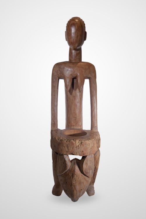 Esatua Calabash, Bamileké, Camerún, c. 1960
