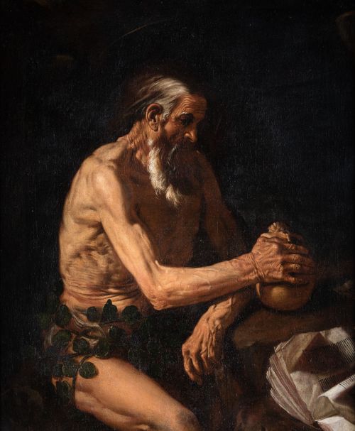 LUIS TRISTAN Toledo (1585) / (1624) "Saint Onuphrius"