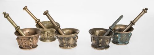 Three mortars following 17th century models