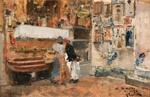 JOAQUÍN SOROLLA Y BASTIDA, Valencia (1863) / Cercedilla, Ma