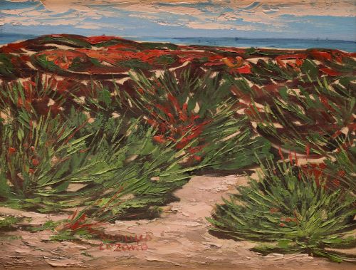 FRANCISCO  LOZANO SANCHÍS, "Mediterráneo", 1993, Óleo sobre