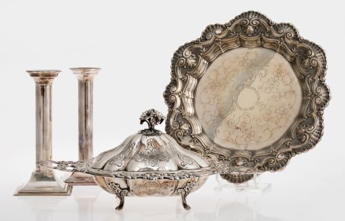 Fuente de plata española ley 916, Aldao, S. XX