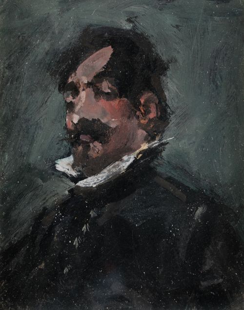 FRANCISCO DOMINGO Y MARQUÉS, "Caballero del siglo XVII", Go