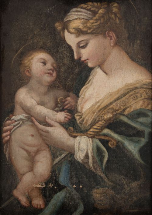 SEGUIDOR DE CARLO FRANCESCO  NUVOLONE, "Desposorios místico