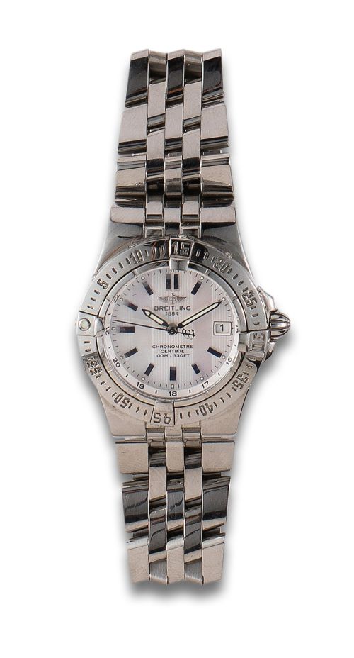 RELOJ DE PULSERA BREITLING EN ACERO