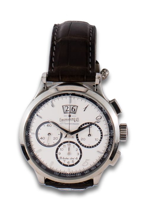 RELOJ DE PULSERA EBERHARD CHRONO EN ACERO