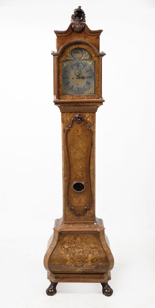 Reloj de caja alta John May London, Inglaterra, S. XIX