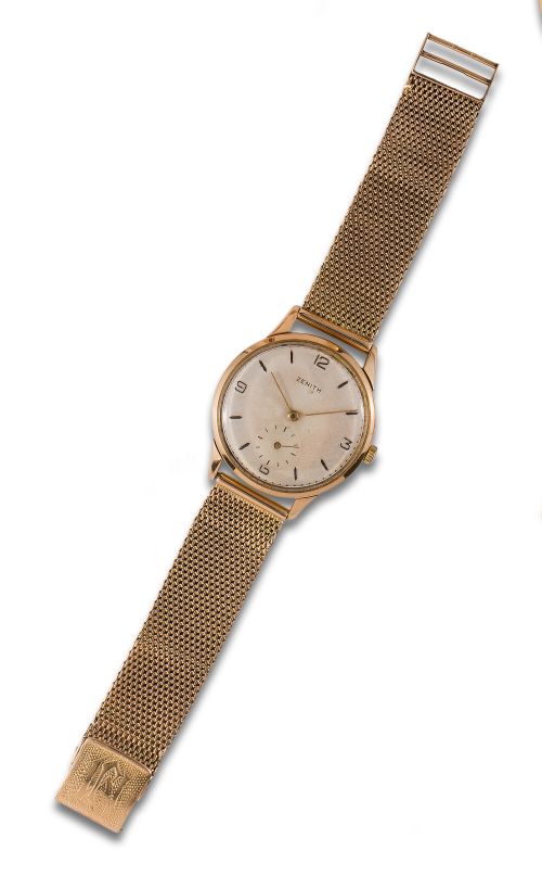 RELOJ DE PULSERA ZENITH DE ORO AMARILLO