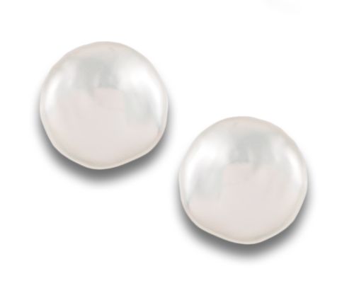 PENDIENTES DE PERLAS Y PLATA