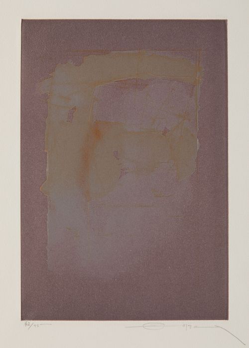 FERNANDO ZÓBEL DE AYALA, "Four seasons- Otoño", 1982, Aguaf