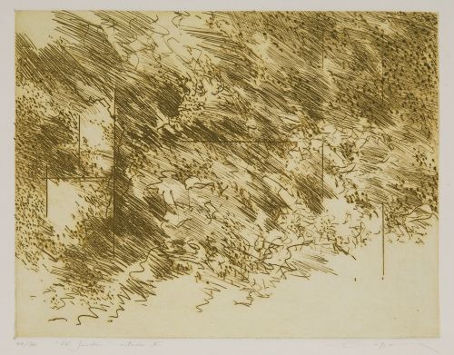 FERNANDO ZÓBEL DE AYALA, "El jardín (estado V)", 1973, Agua