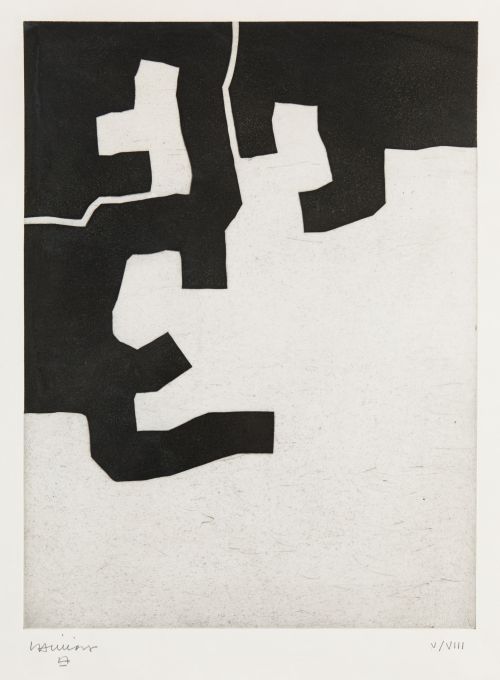 EDUARDO CHILLIDA, "Sendotasun (Roma I)", 1972 , Aguafuerte 