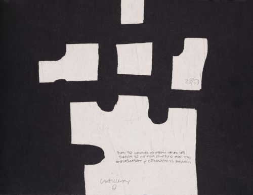 EDUARDO CHILLIDA, "Marrak", 1985 , Aguafuerte sobre papel