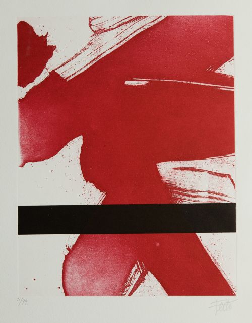 LUIS  FEITO, "Sin título", 2005, Aguafuerte sobre papel