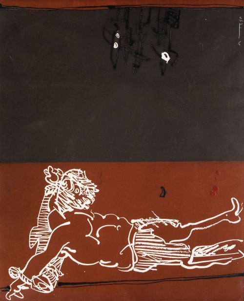 JOSÉ ORTEGA, "Goyesca", Grabado y carborundum 