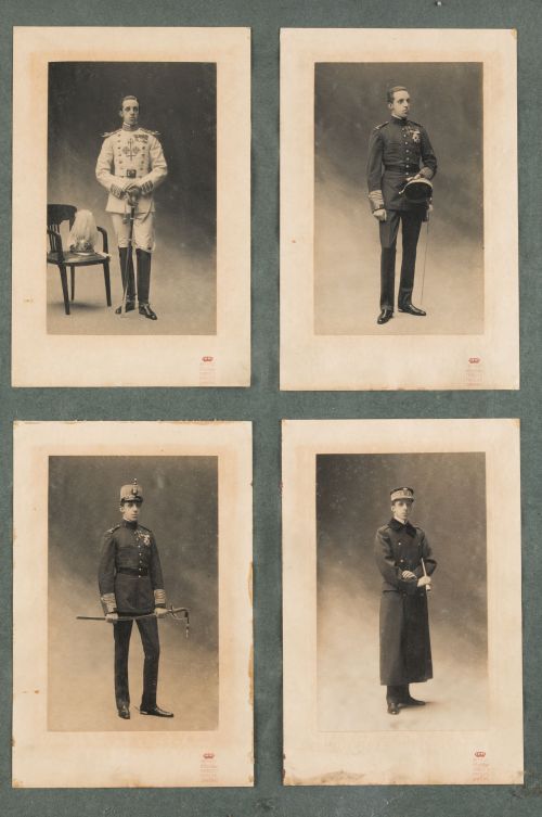 CHRISTIAN FRANCEN NISSEN, "Cuatro fotografías del rey Alfon